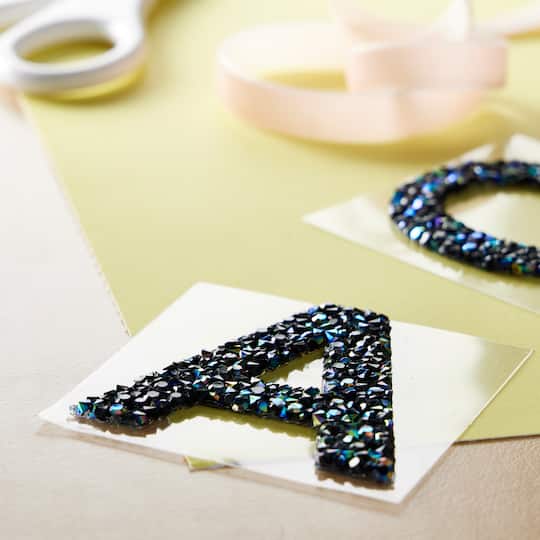 Black AB Letter Bling Sticker by Recollections